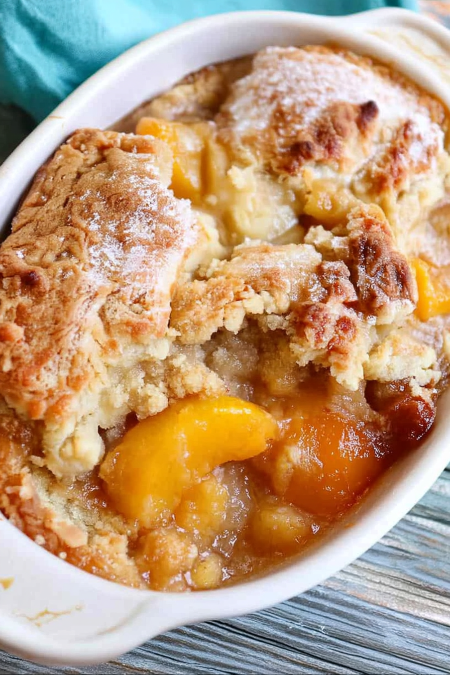 Peach Cobbler Recipe Delicious Peach Cobbler