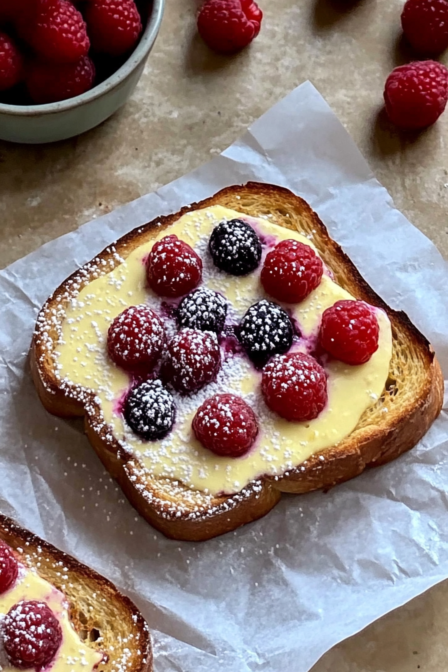 Yogurt Toast Recipe Delicious yogurt toast