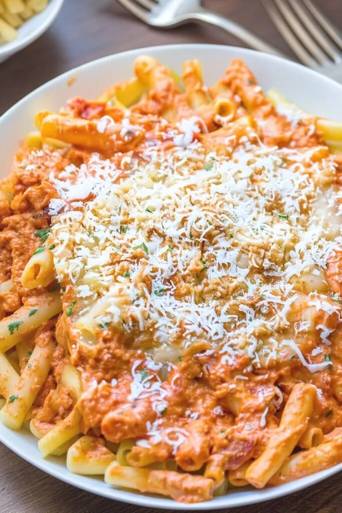Delicious Five Cheese Ziti Al Forno