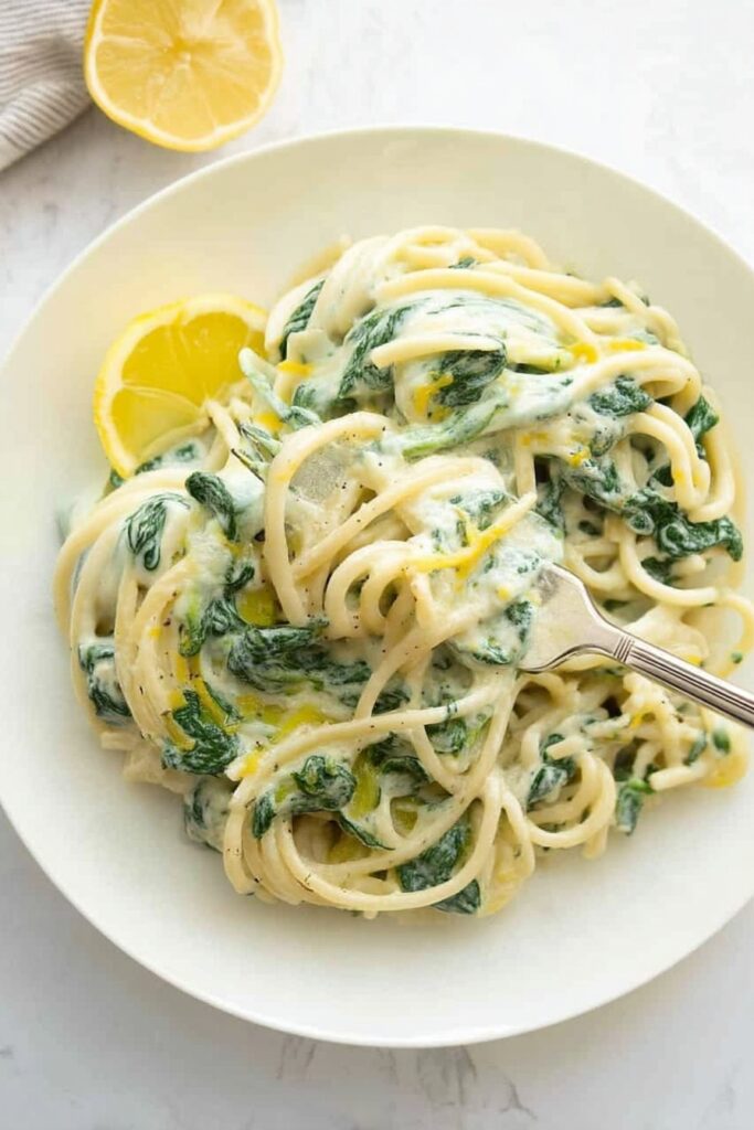 Delicious LEMON RICOTTA PASTA