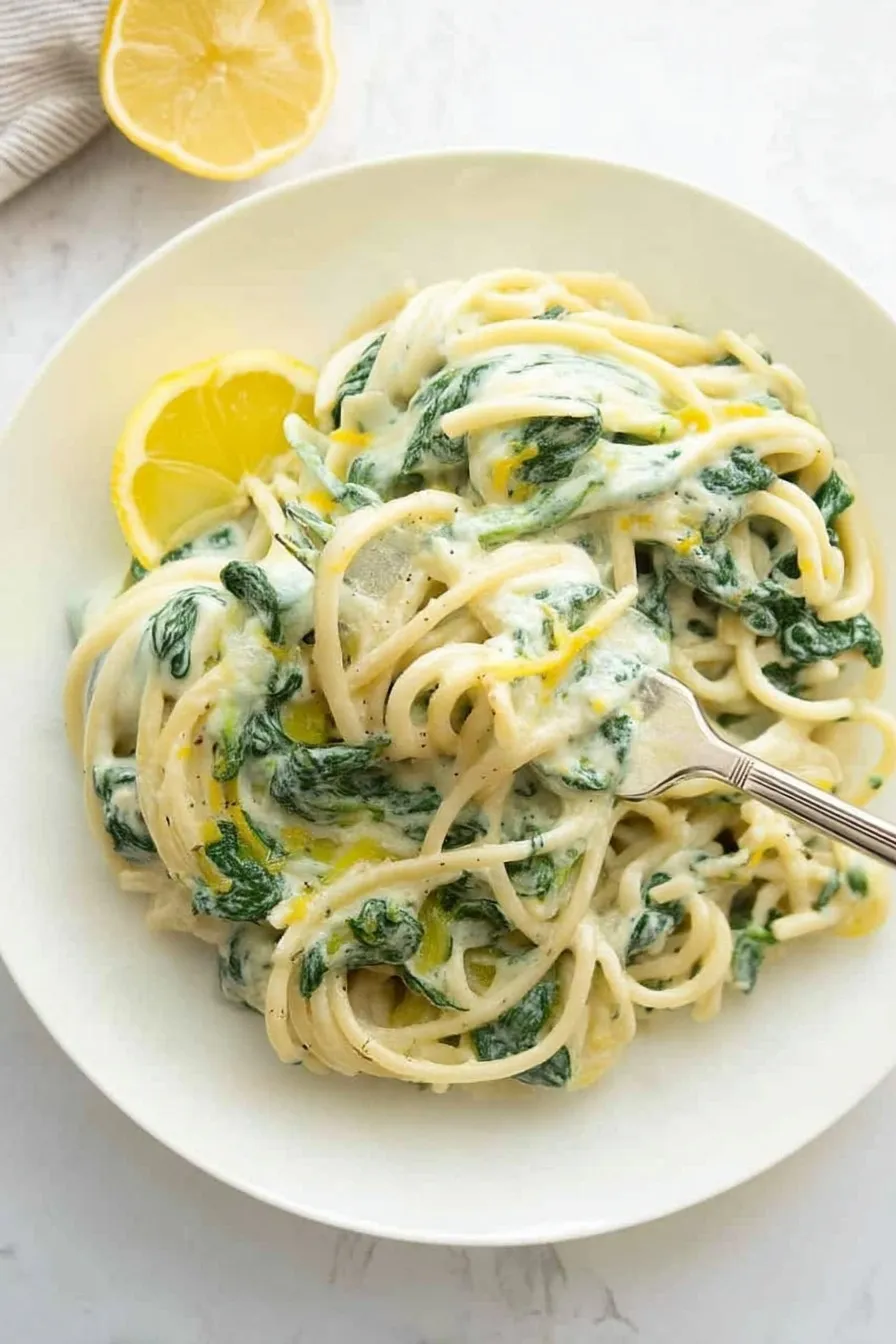 Delicious LEMON RICOTTA PASTA