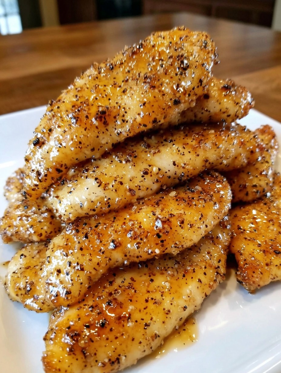 Air Fryer Honey Butter Garlic Chicken Tenders