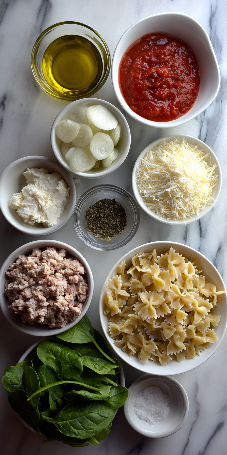 Bow Tie Pasta Lasagna Soup – Fun Family Dinner served warm with cozy spices