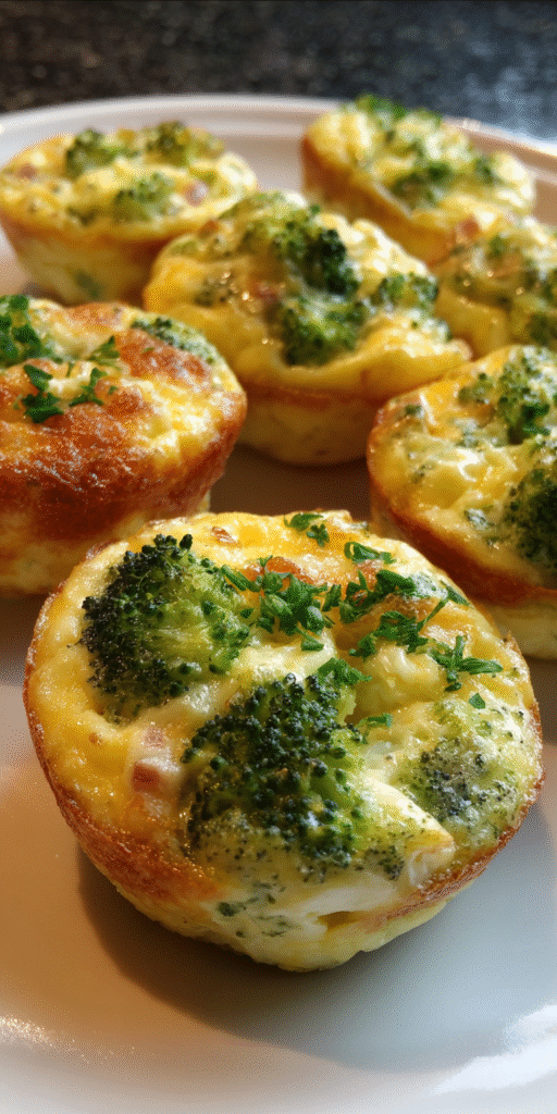 Broccoli Egg Bites: Protein-Packed Toddler Lunch Heroes! Recipe