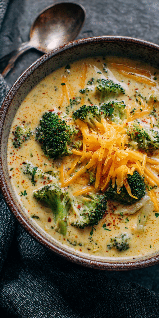 Cheesy Broccoli Potato Soup – Weeknight Comfort Bowl Recipe