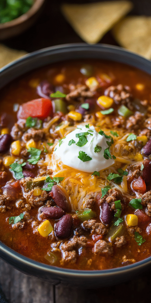 Classic 7 Can Chicken Taco Soup – Weeknight Winner Recipe