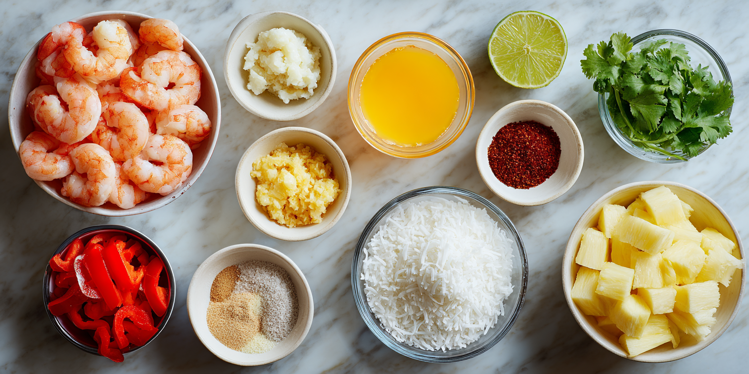 Coconut Curry Shrimp Scampi – Tropical Flavors served warm with cozy spices