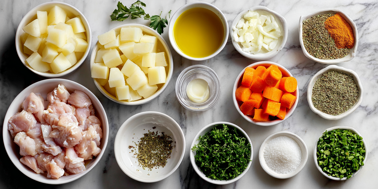 Creamy Chicken Potato Soup – Easy One-Pot Recipe served warm with cozy spices