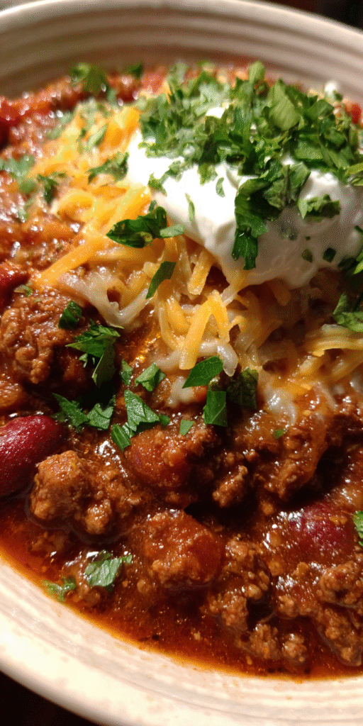 Crock Pot Taco Chili – Hearty Comfort Meal for Busy Nights Recipe