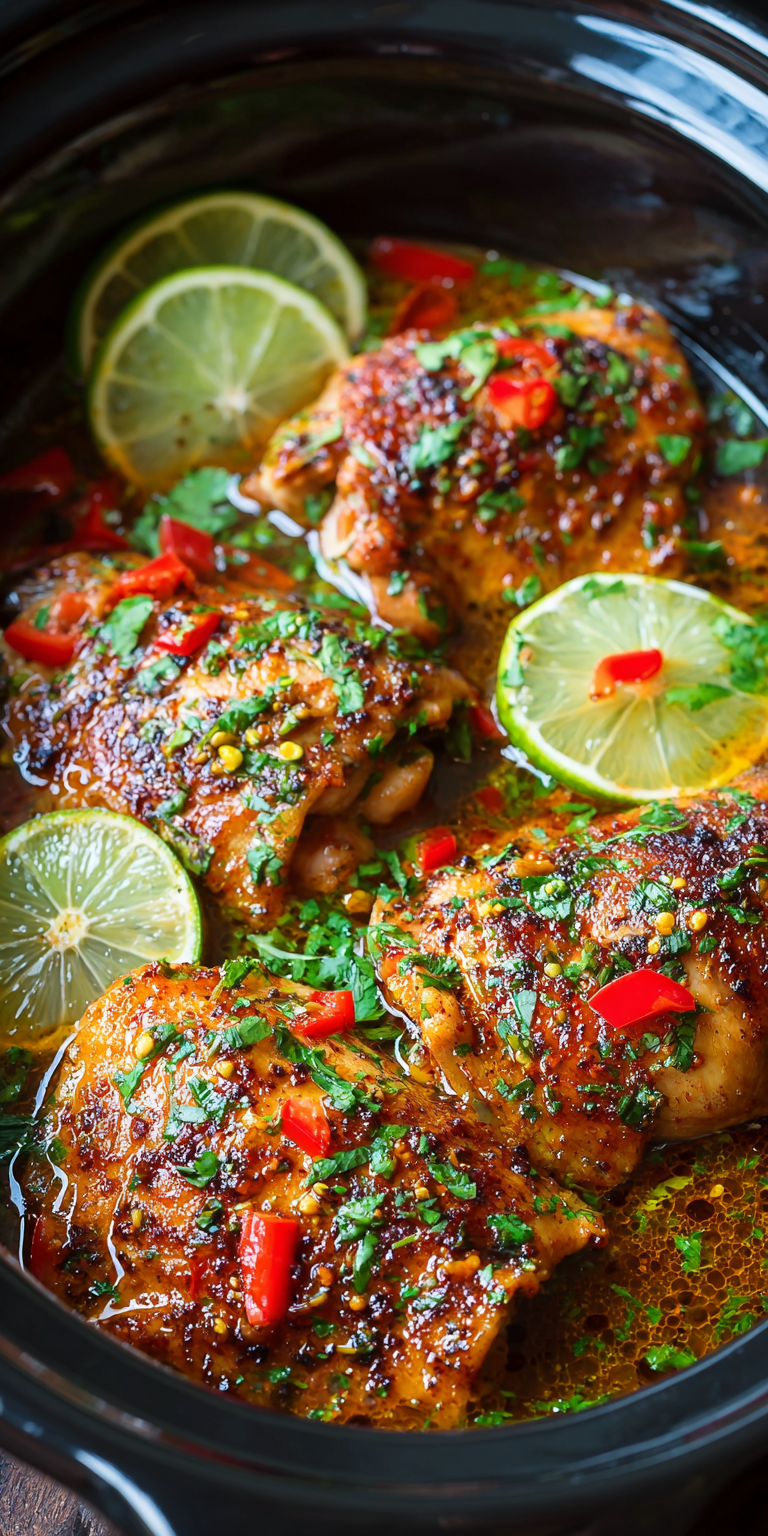 Crockpot Greek Chicken Lemon Oregano Mediterranean Magic served warm with cozy spices