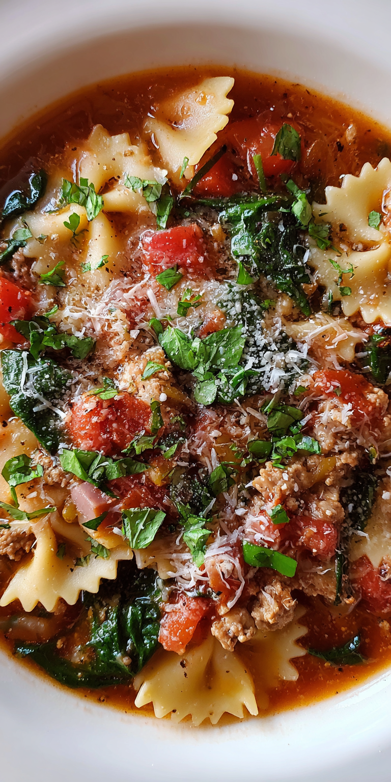 Healthy Lasagna Soup – Light & Comforting Dinner Recipe