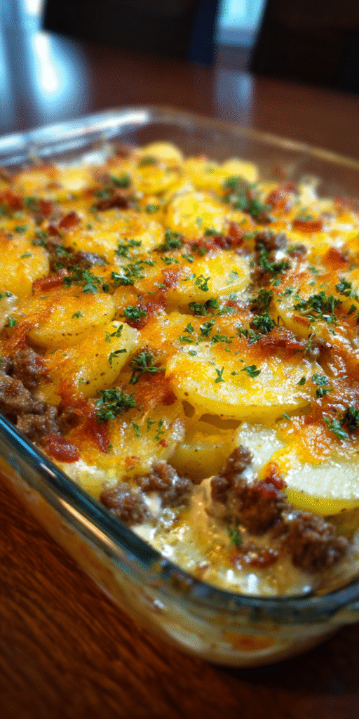 Hobo Casserole – Ground Beef & Potato Delight Recipe