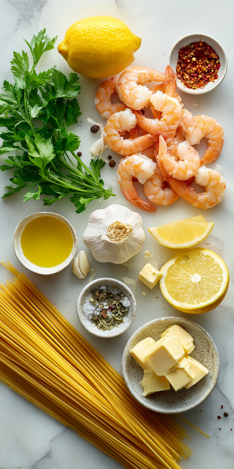 Fresh shrimp with garlic and butter for a quick scampi dish