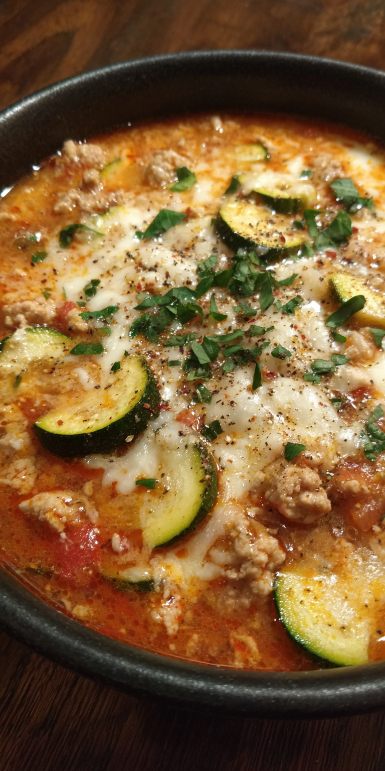 Low Carb Lasagna Soup – Flavorful & Light Recipe