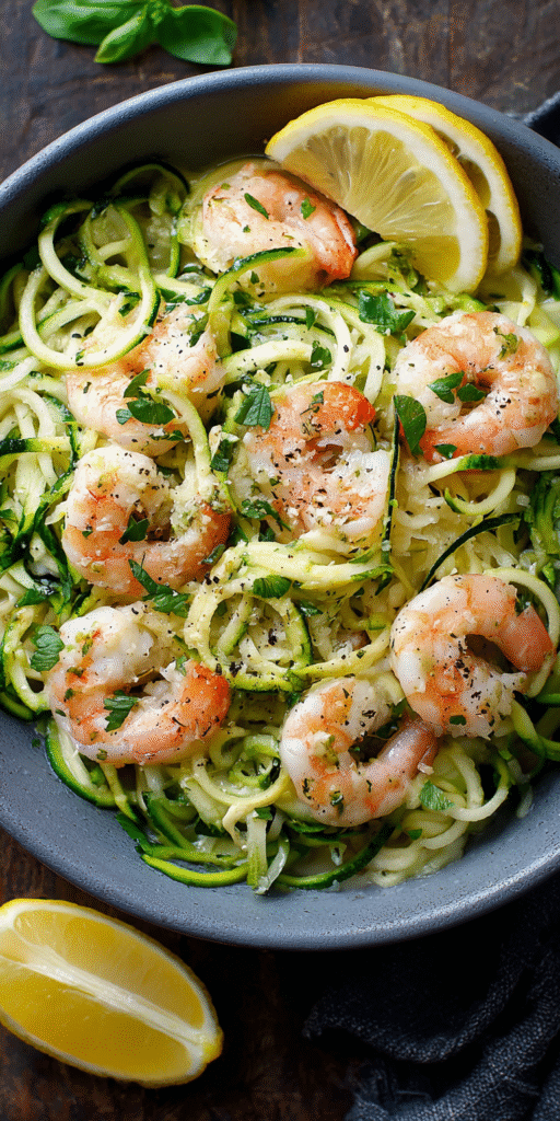 Low-Carb Zoodle Shrimp Scampi – Guilt-Free Delight Recipe