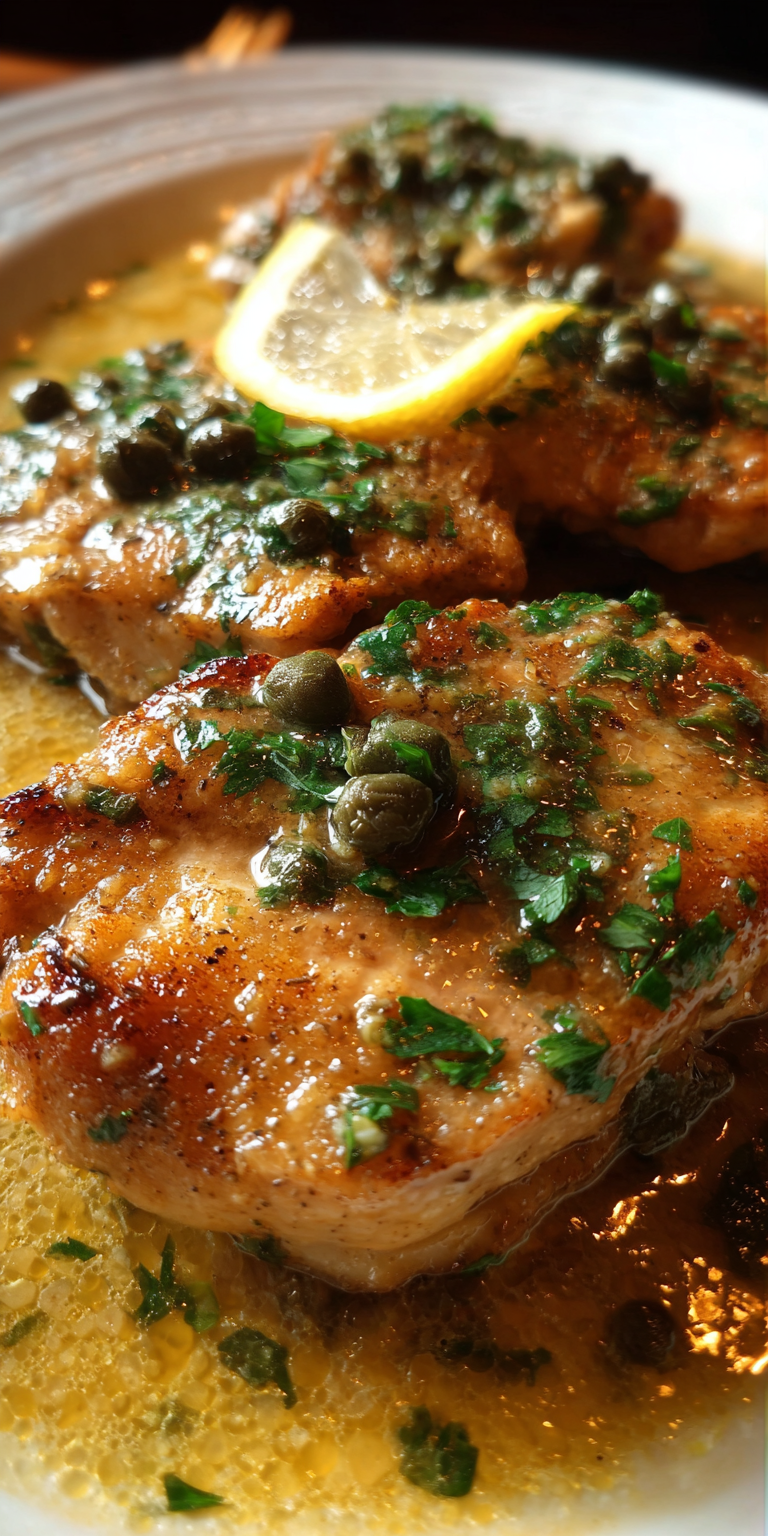 Crockpot Chicken Piccata Lemony Caper Elegance Recipe