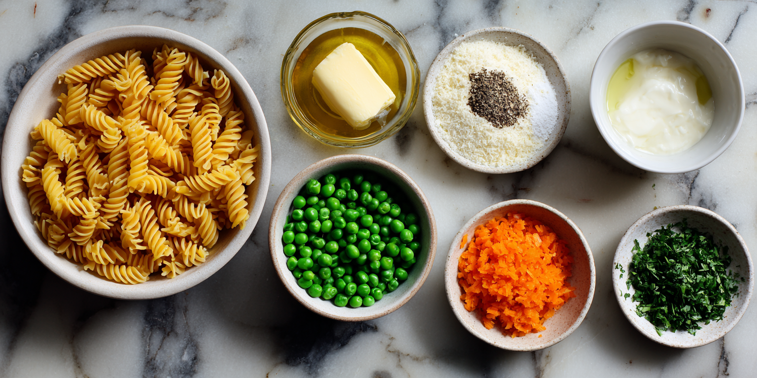 Parmesan Pea Pasta: Cheesy Veggie Twist Toddlers Love! served warm with cozy spices