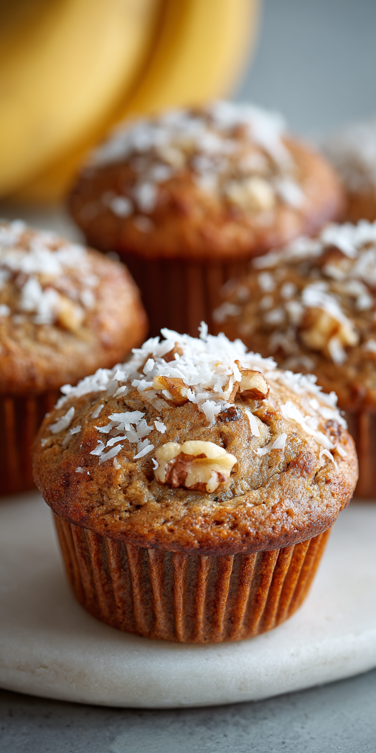 Pumpkin Banana Muffins – Fiber-Rich & Moist served warm with cozy spices