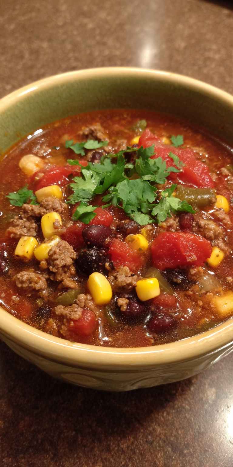 Quick Chicken Taco Soup – Family-Friendly & Fast Recipe