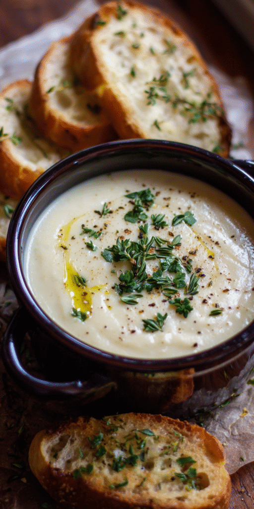 Roasted Garlic & Chive Potato Soup – Flavorful Classic Recipe