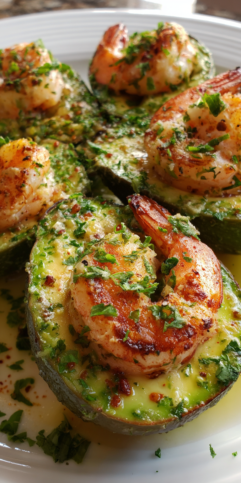 Shrimp Scampi Stuffed Avocados – Keto-Friendly Treat Recipe