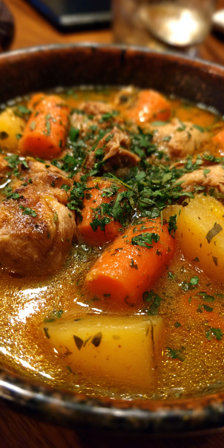 Slow Cooker Chicken Stew: Cozy Comfort in Every Bite! 🍲 Recipe