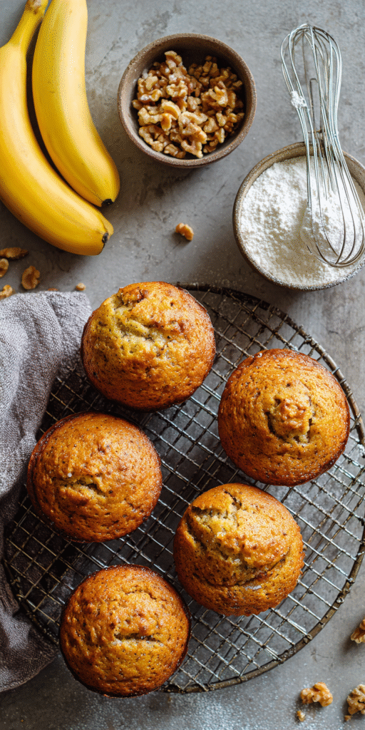 Small Batch Banana Muffins – Perfect Taste with Just One Banana Recipe