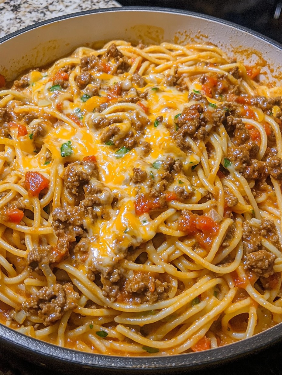 Taco Spaghetti — The Best Tex-Mex Twist on Classic Comfort Food