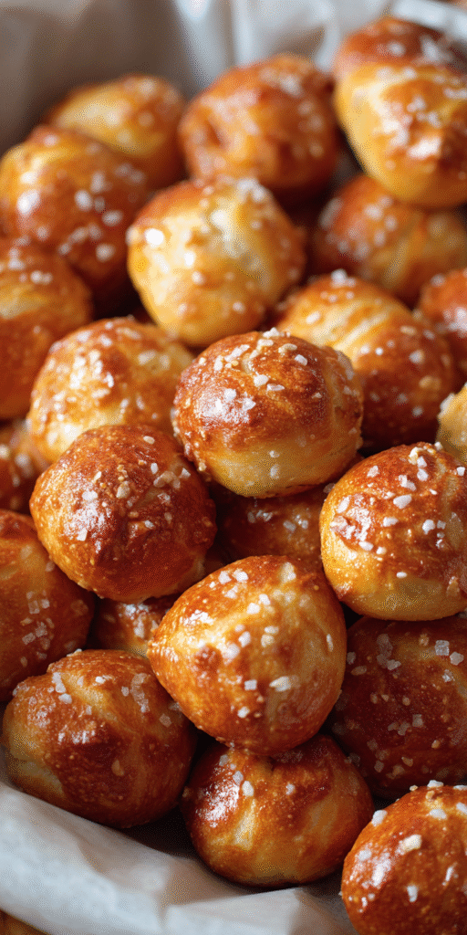 Speedy Pretzel Bites: Soft, Salty Twists Ready in Minutes! Recipe