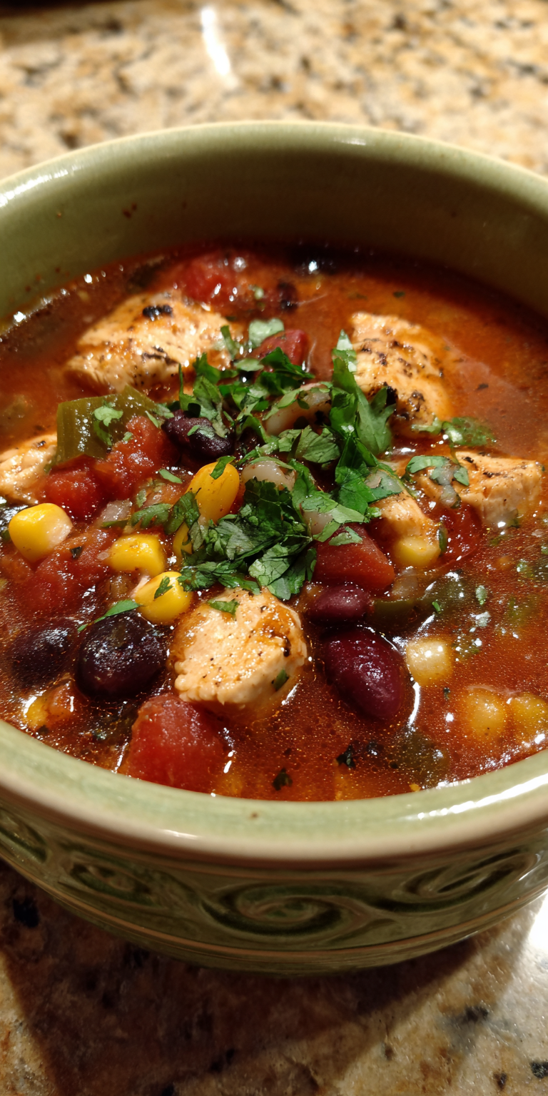 Tex-Mex 7 Can Beef Taco Soup – Easy & Tasty Recipe