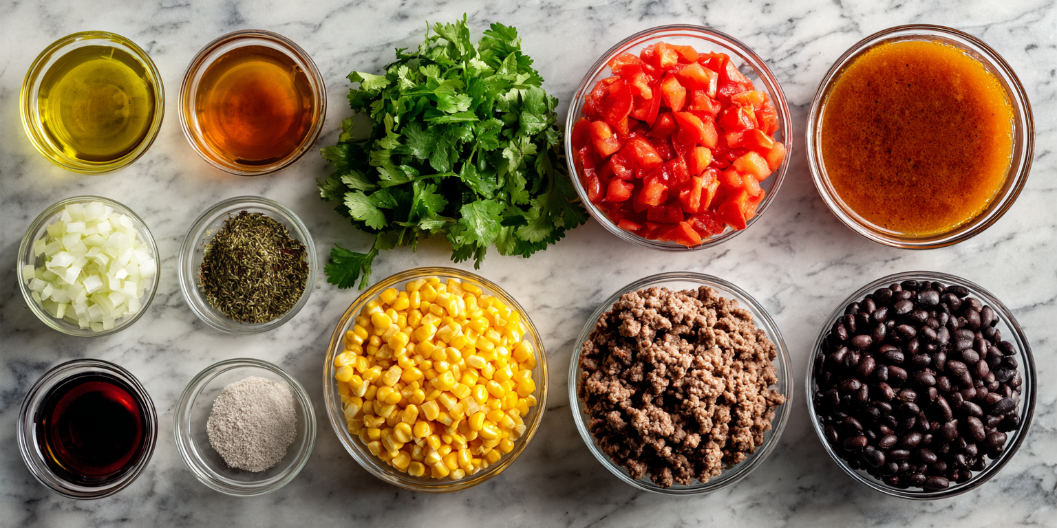 Ultimate Weeknight Taco Soup – Quick Comfort Food served warm with cozy spices