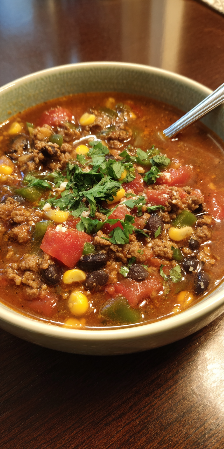 Ultimate Weeknight Taco Soup – Quick Comfort Food Recipe