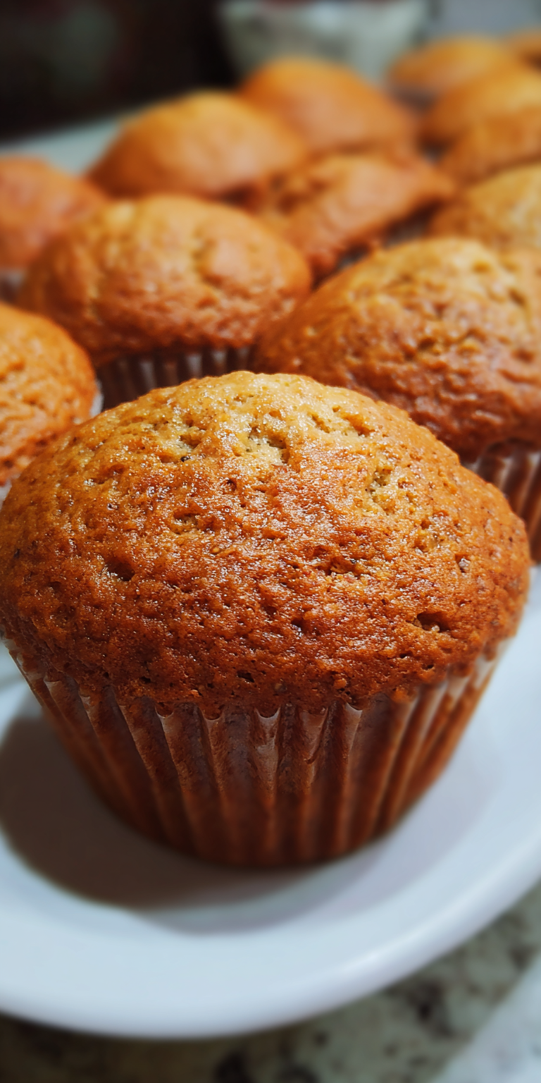 Whole Wheat Banana Muffins – Soft & Nutritious Recipe