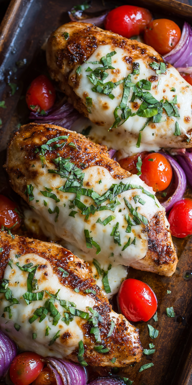 Balsamic Chicken with Mozzarella Recipe