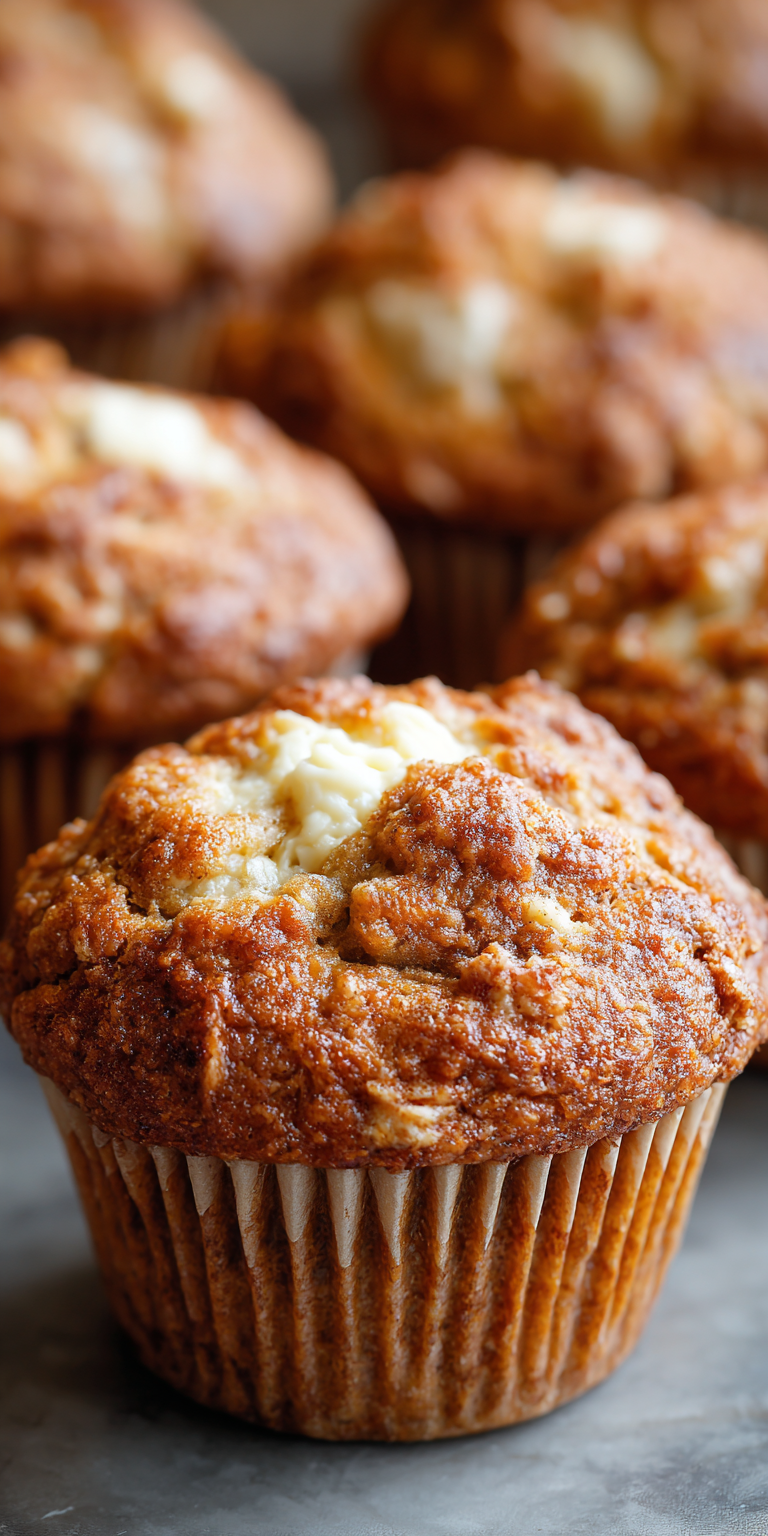 Banana Cheesecake Muffins Recipe