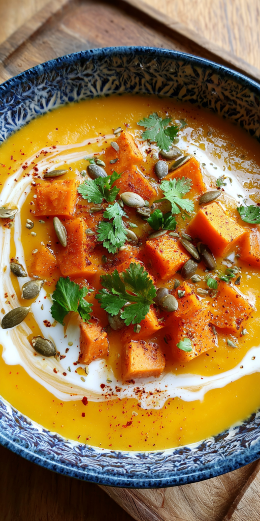 Healthy Sweet Potato Soup Recipe
