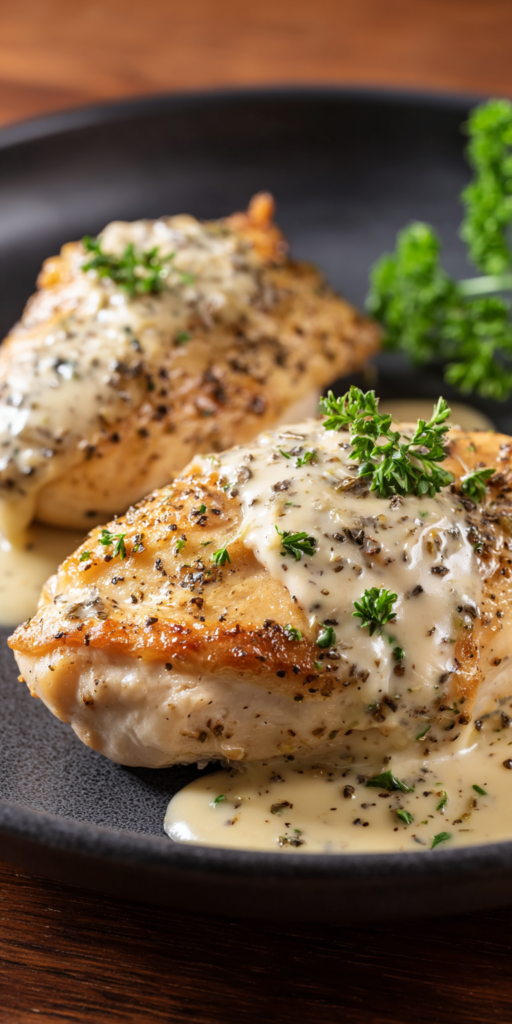 Crockpot Chicken with White Wine Sauce Recipe