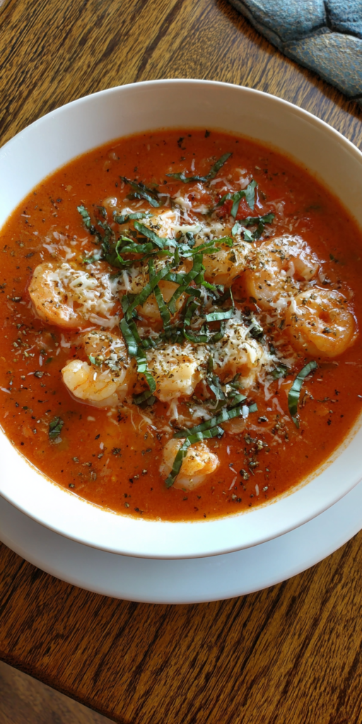 Seafood Shrimp Lasagna Soup Recipe