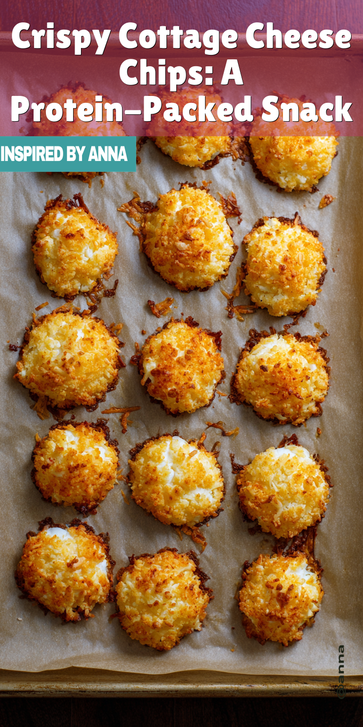 Crispy Cottage Cheese Chips: A Protein-Packed Snack served warm with cozy spices