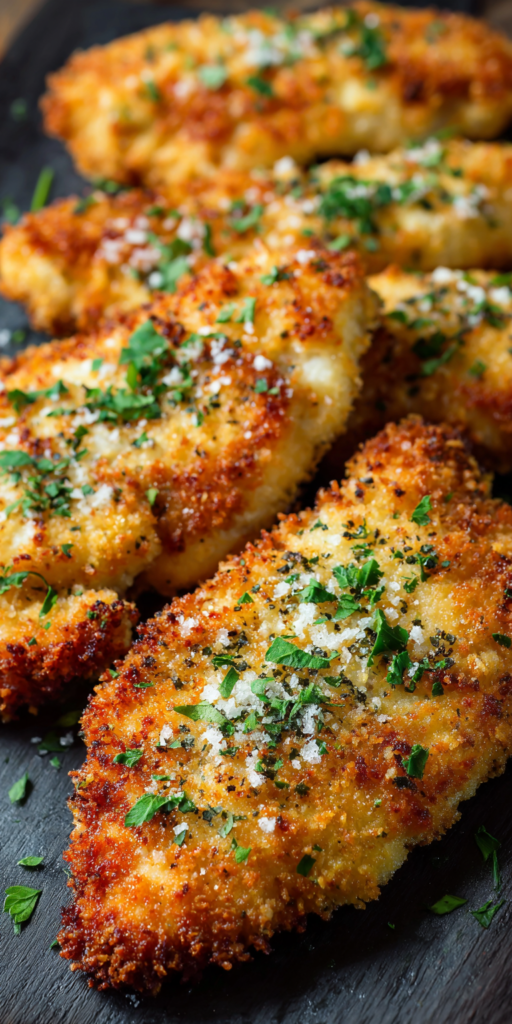 Crispy Panko Parmesan Chicken Recipe