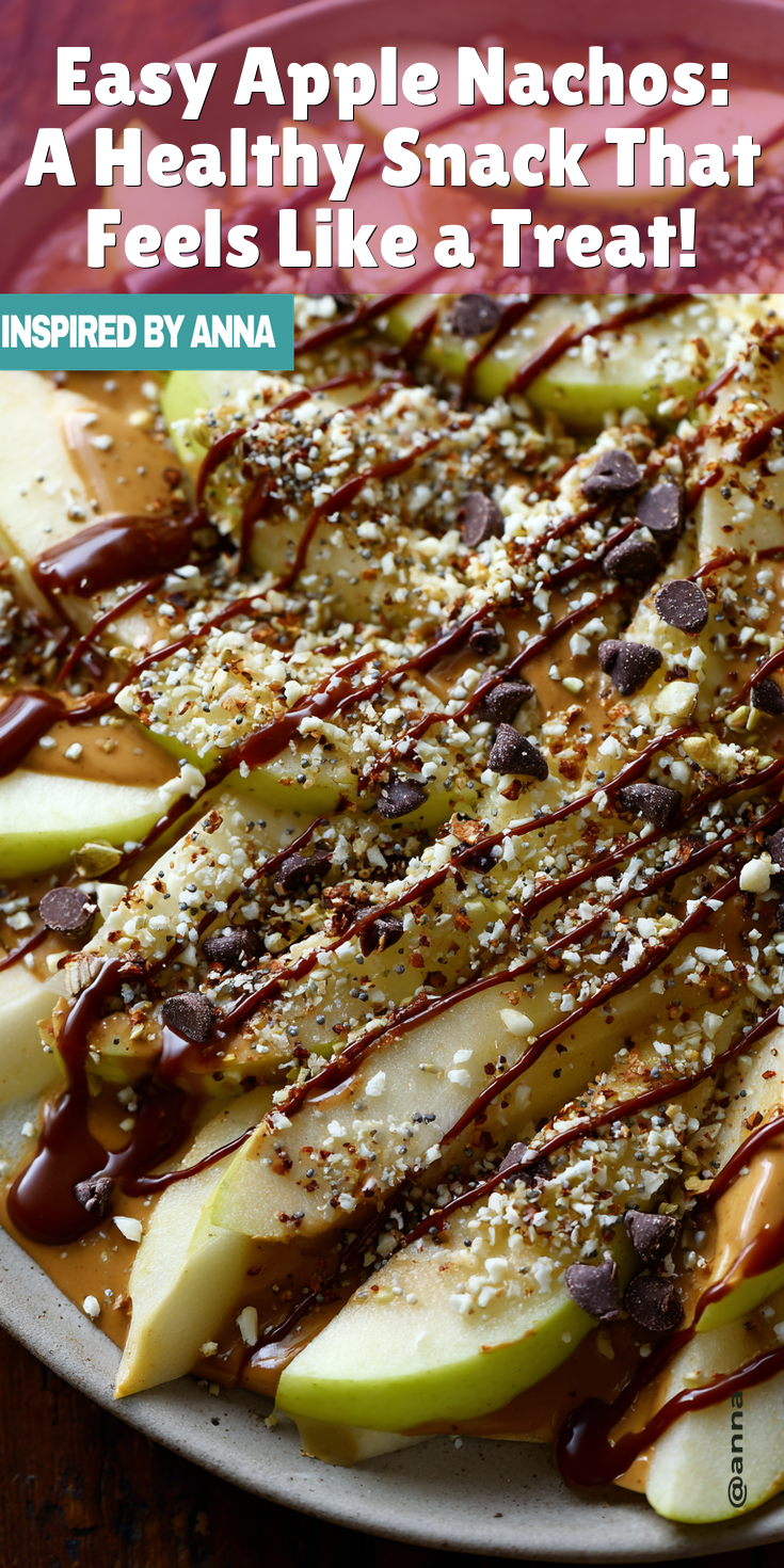 Easy Apple Nachos: A Healthy Snack That Feels Like a Treat! served warm with cozy spices