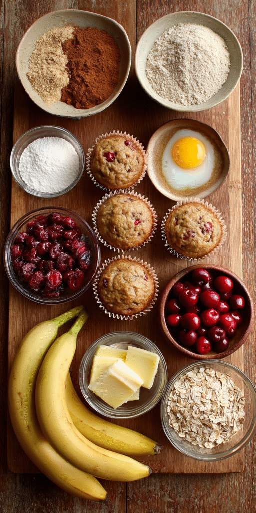 Cherry Banana Muffins Recipe