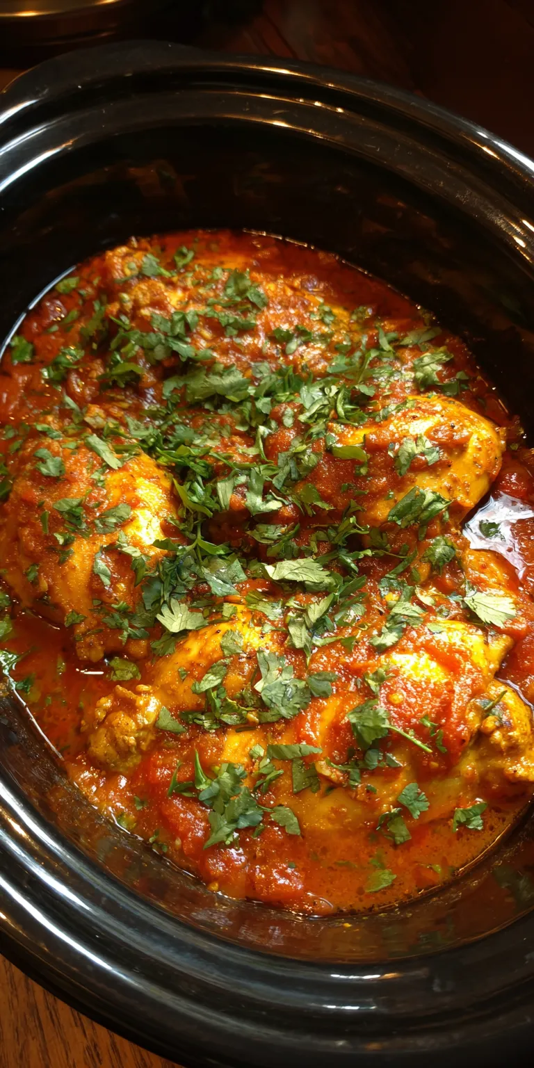 Crockpot Chicken Madras Recipe