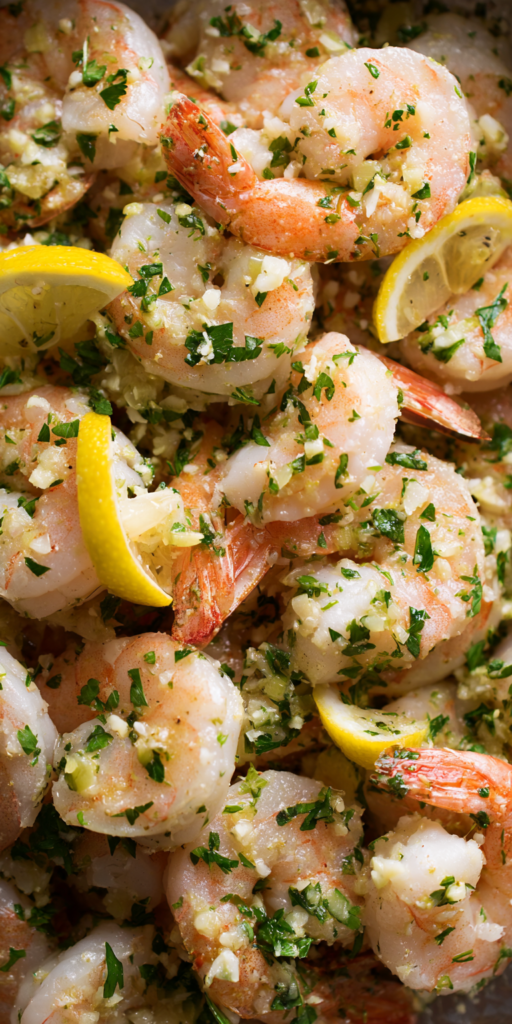 Foil-Packet Shrimp Scampi Recipe
