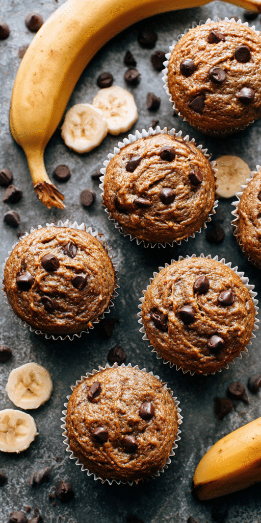 Almond Butter Banana Muffins Recipe