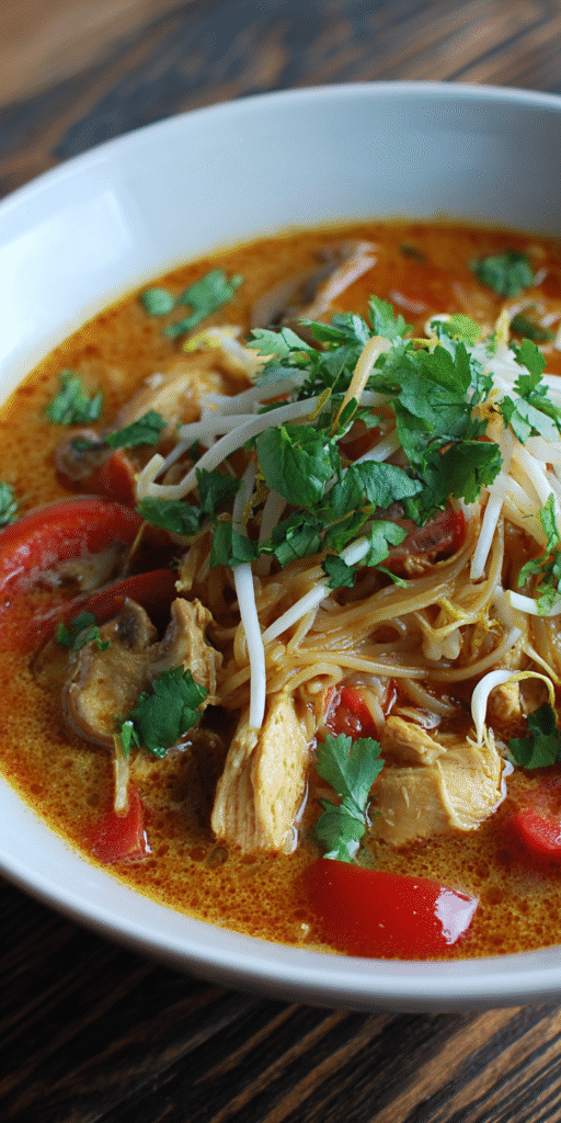 Slow Cooker Chicken Laksa Recipe