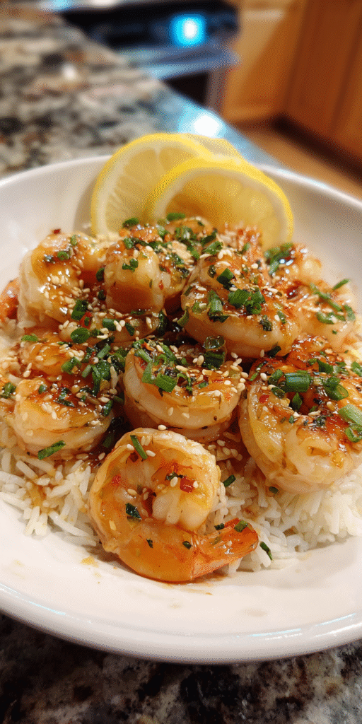 Teriyaki Shrimp Scampi Recipe