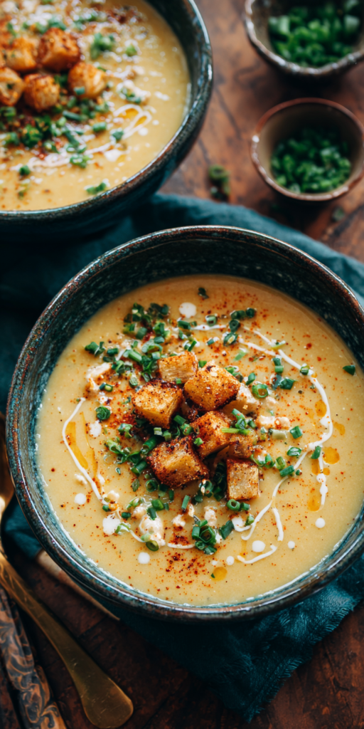 Dairy-Free Coconut Cream Cajun Potato Soup Recipe
