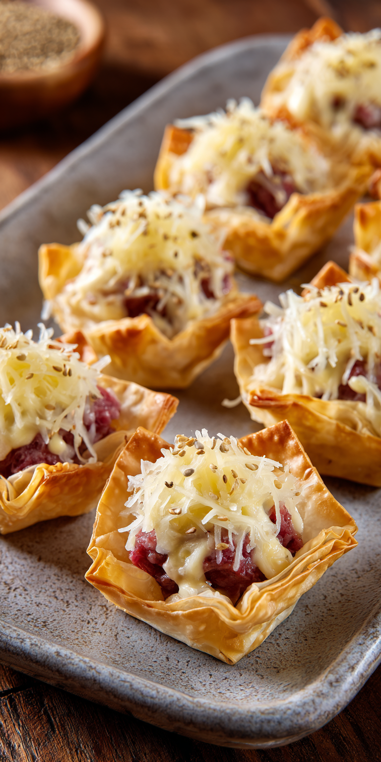 Air Fryer Corned Beef Bites served warm with cozy spices