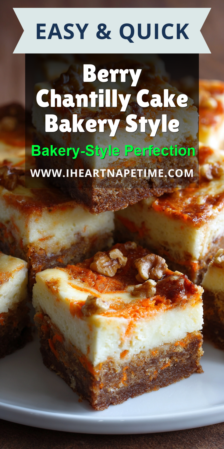 Berry Chantilly Cake Bakery Style served warm with cozy spices